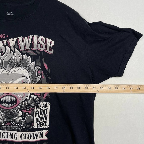 Pennywise The Dancing Clown Horror "It" Tee Shirt, POP Tees Size Men's XL - Picture 5 of 6